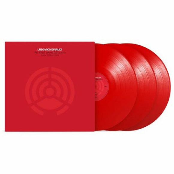 Ludovico Einaudi - Live At The Royal Albert Hall [3LP Red Vinyl] (RSD 2024) (ONE PER PERSON)