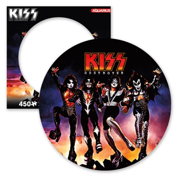 KISS - KISS Destroyer 450pc Picture Disc Puzzle