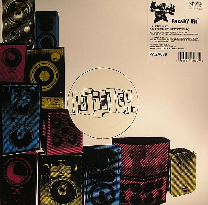 The Body Snatchers  – Freaky Ho / Twist Up (Vinyl)