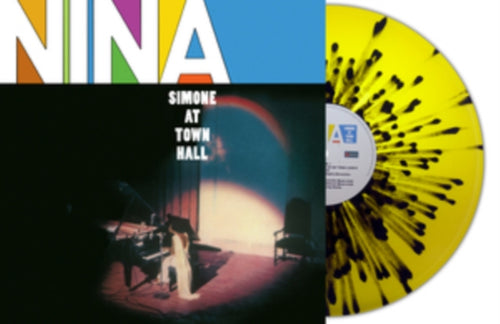 NINA SIMONE - Nina Simone At Town Hall (Yellow/Black Splatter Vinyl)
