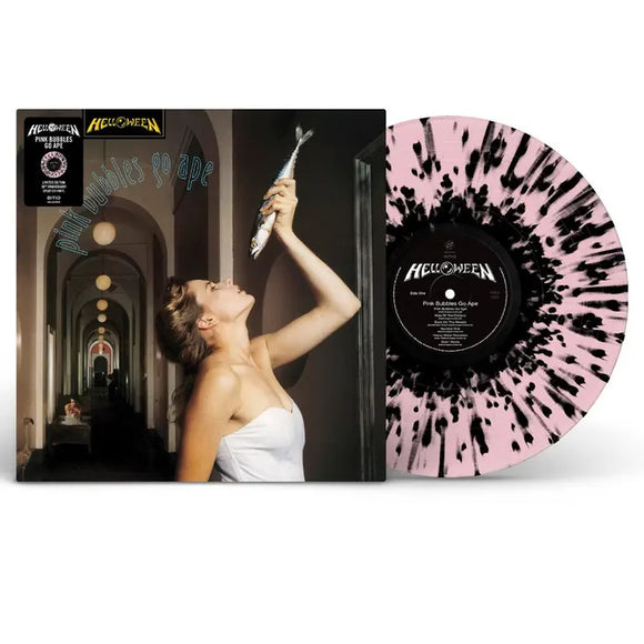 HELLOWEEN - Pink Bubbles Go Ape (30th Anniversary Limited Edition) (Pink/Black Splatter Vinyl)