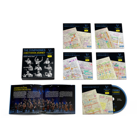 VERBIER FESTIVAL ORCHESTRA, FABOR TAKACS-NAGY - BEETHOVEN: COMPLETE SYMPHONIES [5CD]