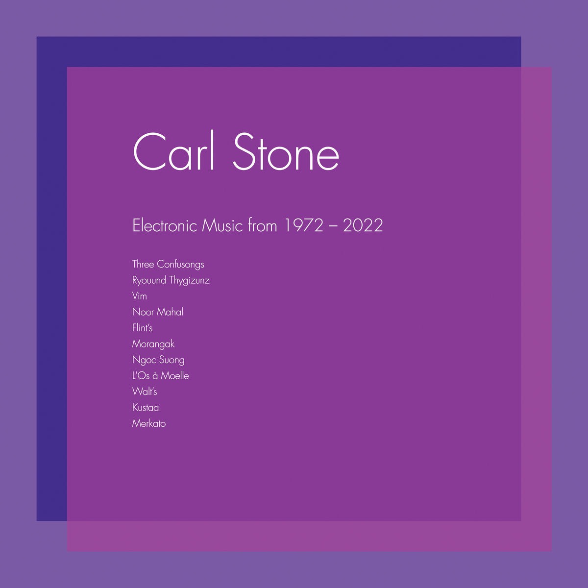 Carl Stone - Electronic Music From 1972-2022 [3LP]