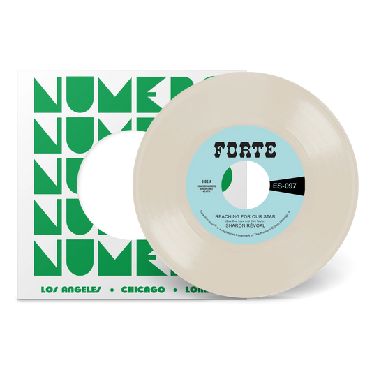 Sharon Revoal - Reaching For Our Star b/w Run Between The Raindrops (While My Teardrops Fall) [Semi Opaque Natural 7" VINYL]