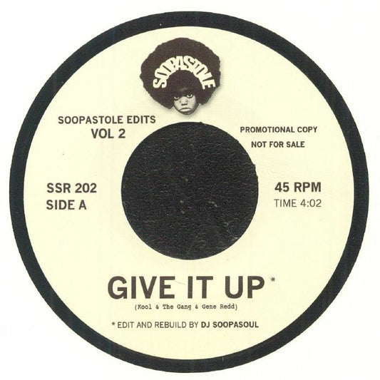 DJ SOOPASOUL/KOOL & THE GANG/ARETHA FRANKLIN - Soopastole Edits Vol 2 (reissue) [7" Vinyl]