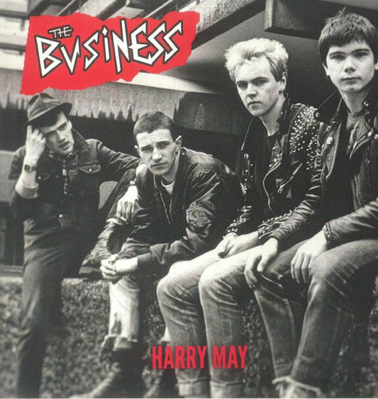 The Business - Harry May [Red & Black Splattered 7" Vinyl]
