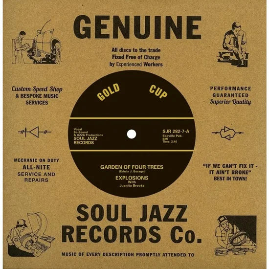 THE EXPLOSIONS FEAT. JUANITA BROOKS - GARDEN OF FOUR TREES [7" Vinyl]