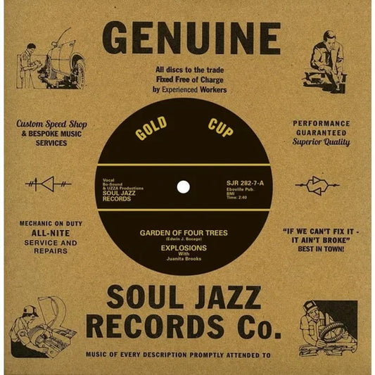 THE EXPLOSIONS FEAT. JUANITA BROOKS - GARDEN OF FOUR TREES [7" Vinyl]
