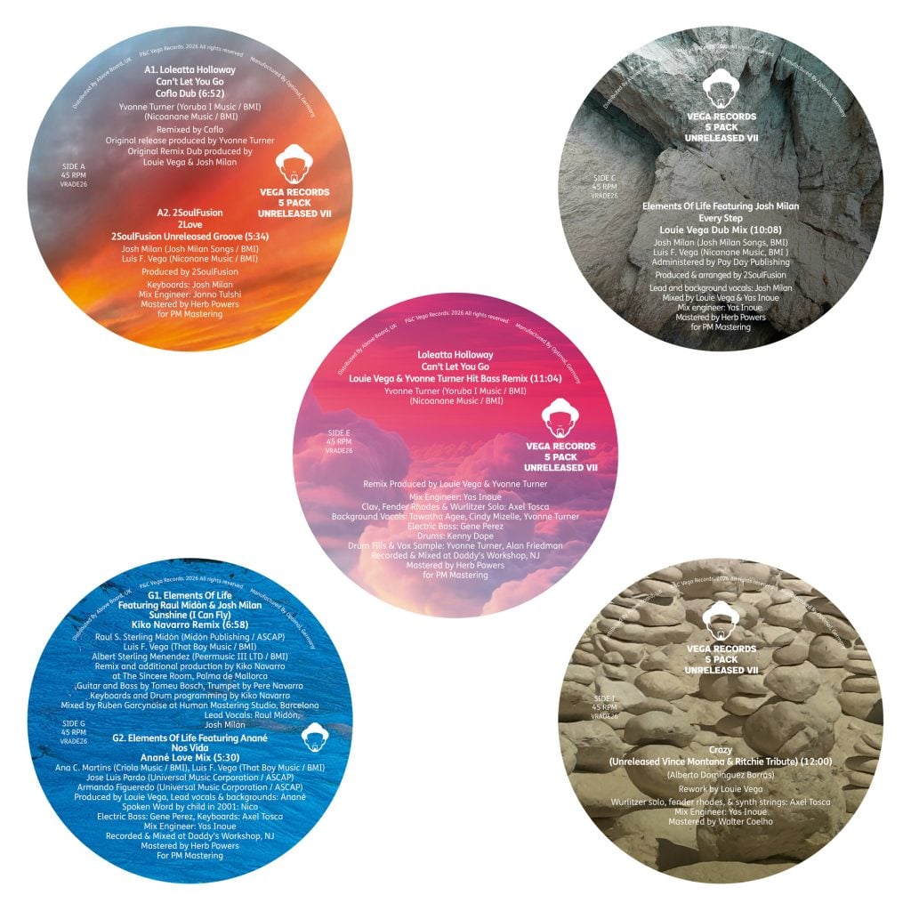 Various Artists - Vega Records 5 Pack Unreleased VII [5x12" Vinyl]