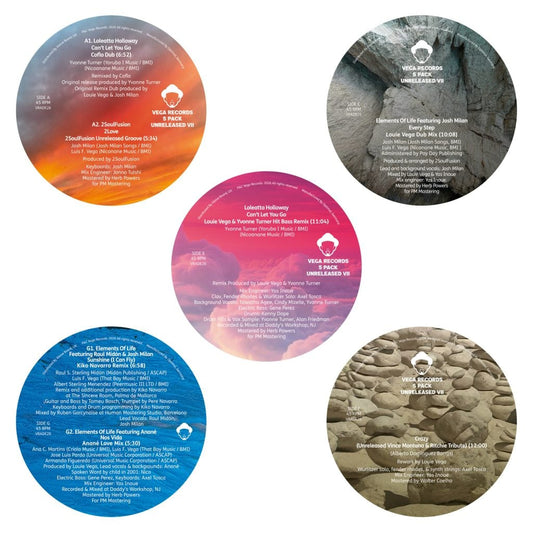 Various Artists - Vega Records 5 Pack Unreleased VII [5x12" Vinyl]