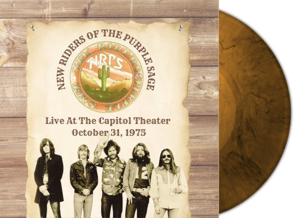 NEW RIDERS OF THE PURPLE SAGE - Live At The Capitol Theater (Orange Marble Vinyl)