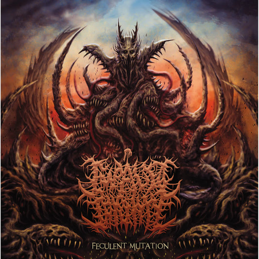 Impaled Divinity - Feculent Mutation [Blue White Black Splatter Vinyl]