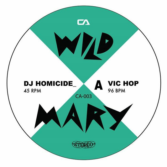 DJ HOMICIDE_ - DJ Homicide Presents Vic Hop [7" Vinyl]