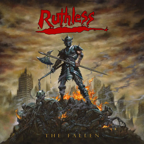 Ruthless	- The Fallen [Red Transparent/Blue Marbled 180g Vinyl]