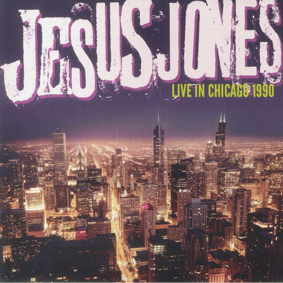JESUS JONES - Live In Chicago 1990 [2LP White Vinyl] (RSD 2023)