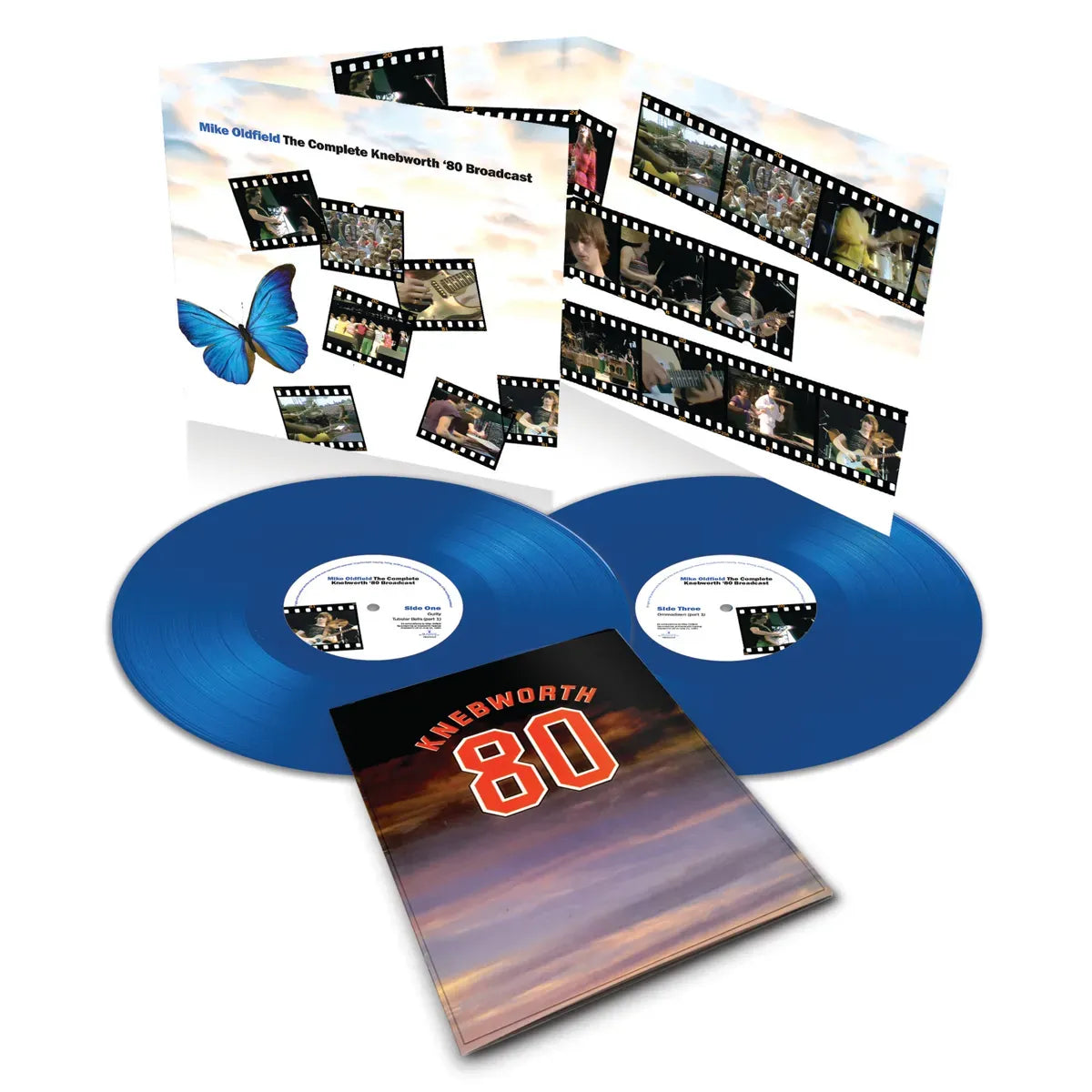 Mike Oldfield - The Complete Knebworth '80 Broadcast (Ltd. Ed. Blue Vinyl) [Double LP Album]