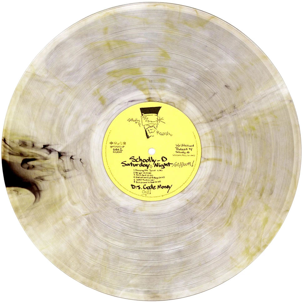 SCHOOLLY D - SATURDAY NIGHT! THE ALBUM [lemon pepper colored vinyl] (RSD 2024) (ONE PER PERSON)