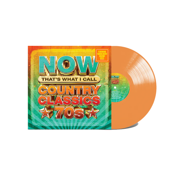 VARIOUS ARTISTS - Now Country Classics '70s (Translucent Orange Vinyl)