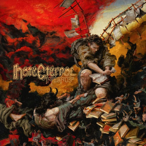 Hate Eternal - Infernus [Red / White Super marble Vinyl]