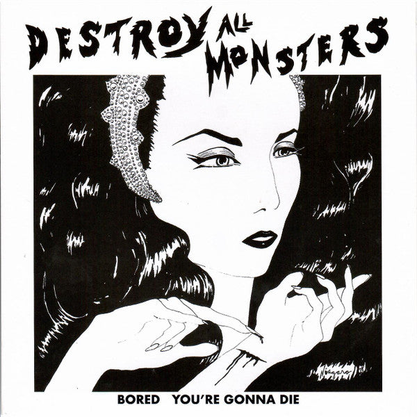 DESTROY ALL MONSTERS - Bored / You're Gonna Die (White Vinyl)