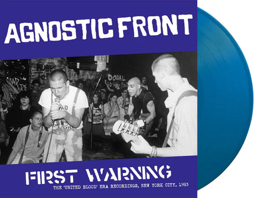 AGNOSTIC FRONT - The 'United Blood'-Era Recordings. New York City. 1983 (Blue Vinyl)