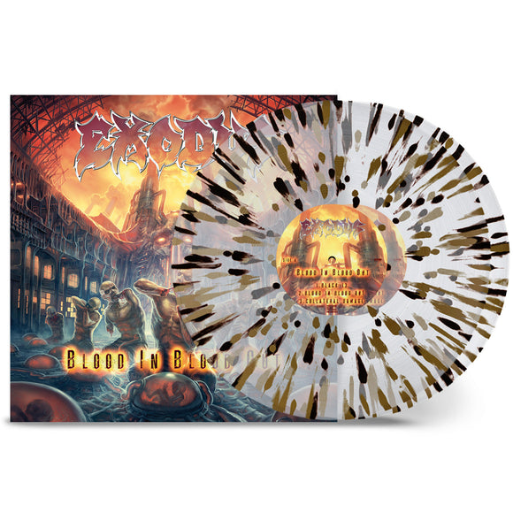 Exodus - Blood In Blood Out (10th Anniversary Edition) [CLEAR GOLD BLACK SPLATTER]