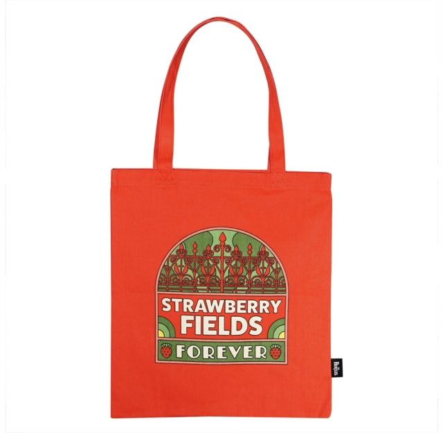 Shopper Recycled Cotton - The Beatles (Strawberry Fields)	[Cotton Tote Bag]
