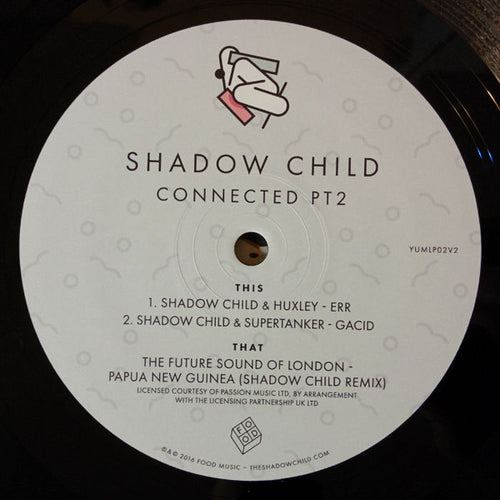 SHADOW CHILD / THE FUTURE SOUND OF LONDON / HUXLEY / SUPERTANKER - CONNECTED SAMPLER PT 2 [10" Vinyl]