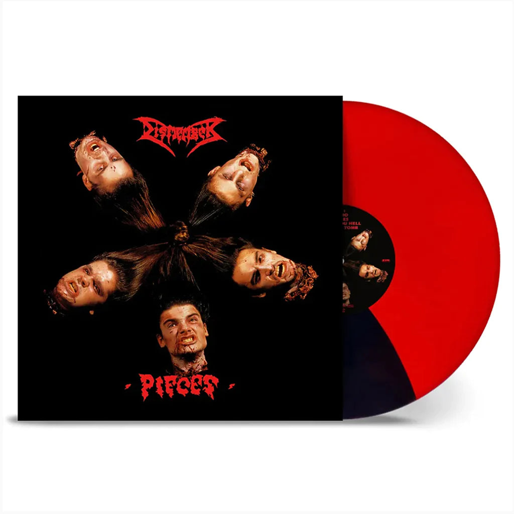 Dismember - Pieces [Ltd red/black split EP in sleeve with lyric sheet]
