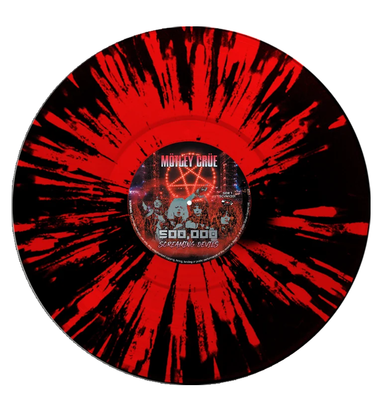 MOTLEY CRUE - 500.000 Screaming Devils [Coloured Vinyl]