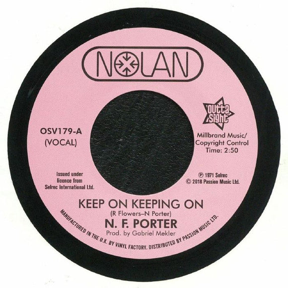 NOLAN PORTER - KEEP ON KEEPING ON / IF I COULD BE SURE [7