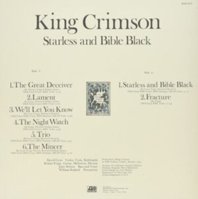 King Crimson - Starless and Bible Black