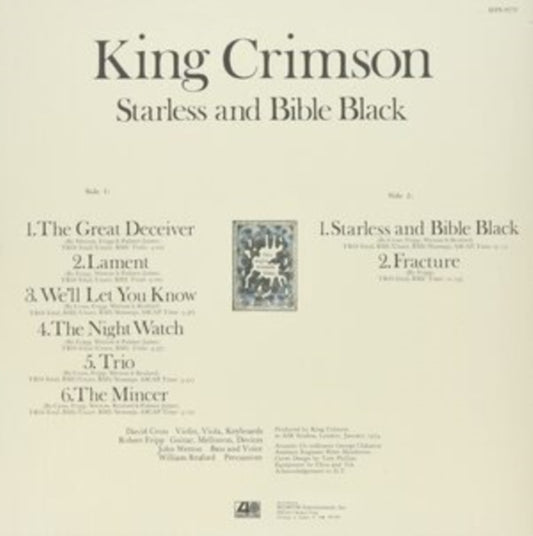 King Crimson - Starless and Bible Black