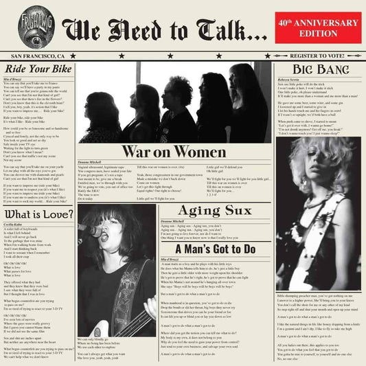 Frightwig - We Need To talk… [CD]