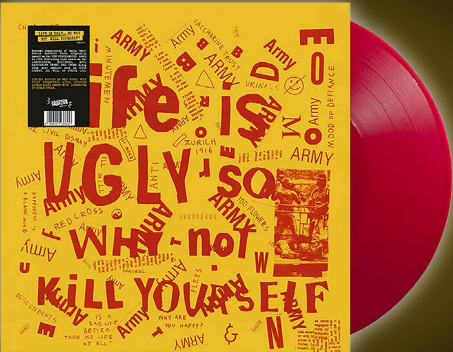 VARIOUS ARTISTS - Life Is Ugly So Why Not Kill Yourself (Red Vinyl)