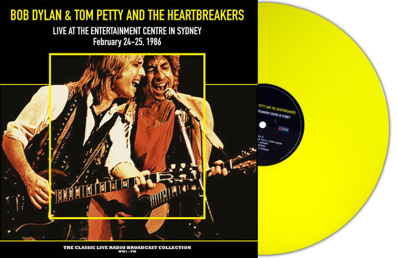 Bob Dylan Featuring Tom Petty - Live at the Entertainment Centre, Sydney, 24th-25th February 1986 (Yellow Vinyl)