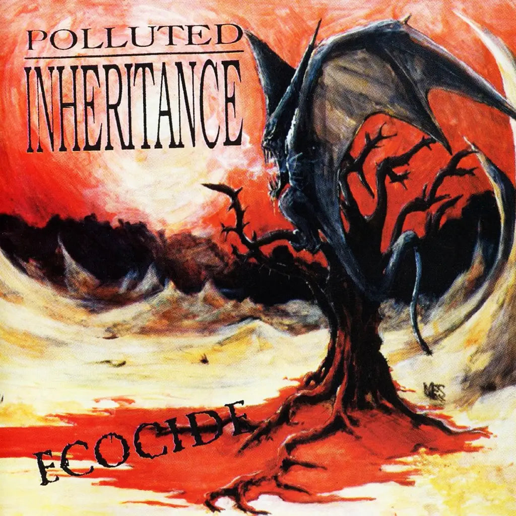 Polluted Inheritance - Ecocide [Dark hell marbled coloured vinyl]