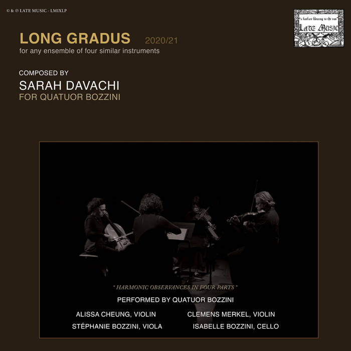 Sarah Davachi - Long Gradus [2LP]