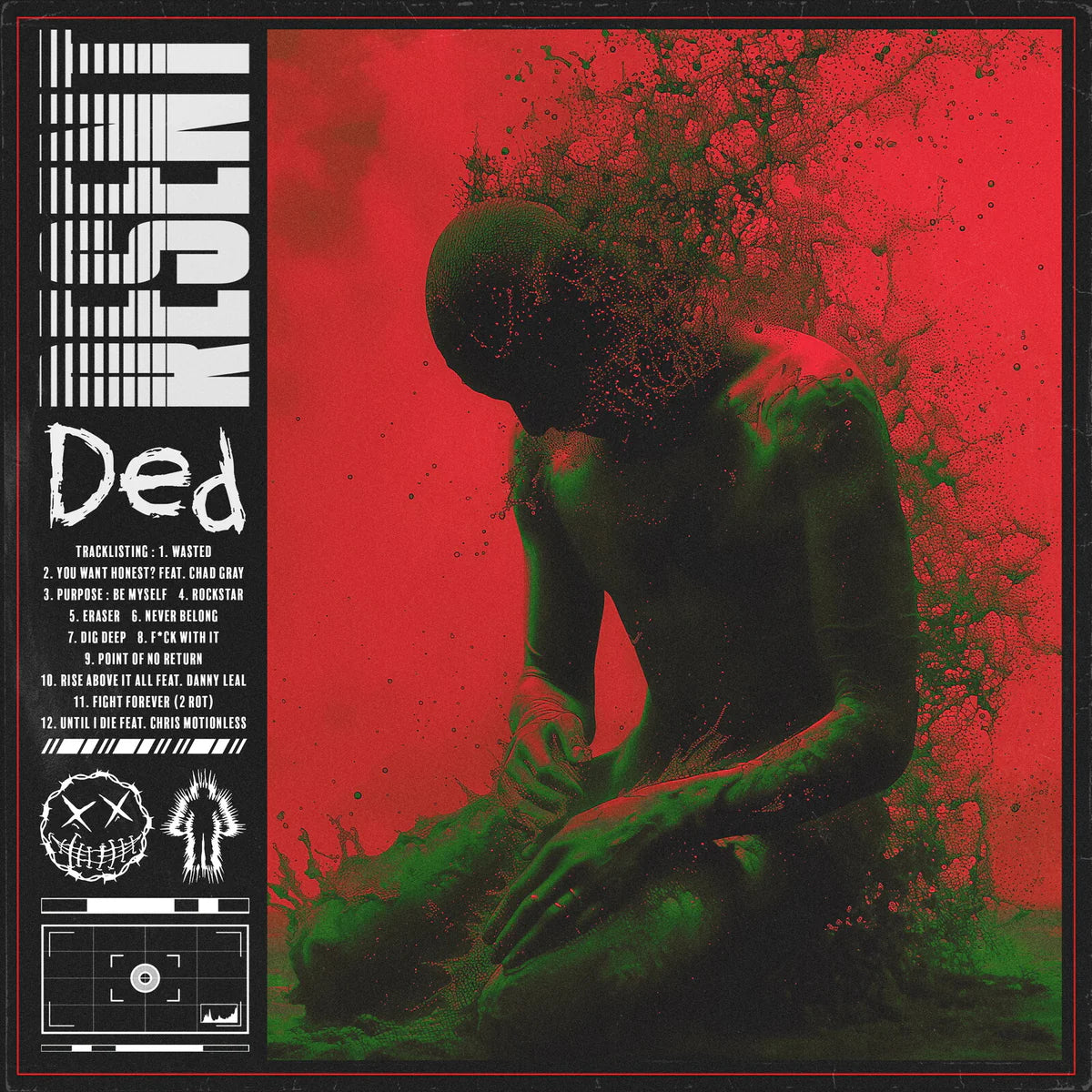 DED	- RESENT [Transparent Red LP]
