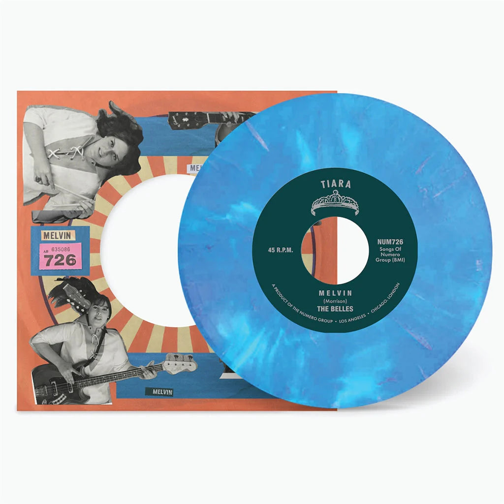 The Belles - Melvin b/w Come Back [Blue White Marble 7" Vinyl]