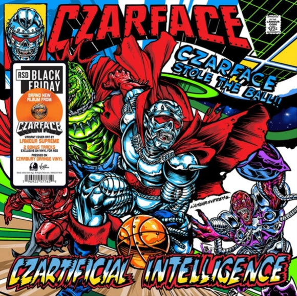 CZARFACE - Czartificial Intelligence (Stole The Ball Edition) (Czarbury Orange)