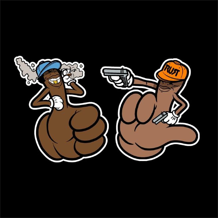 Vic Spencer X 38 Spesh - Greenthumbs Meets Trigger Fingers [Black Vinyl With Obi]