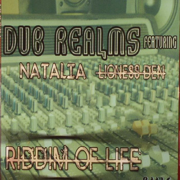 Roots Hitek Dub Realms ft. Natalia – Riddim of Life CD