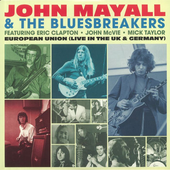 John Mayall & The Bluesbreakers - European Union (Live in the UK & Germany) [Blue Vinyl]