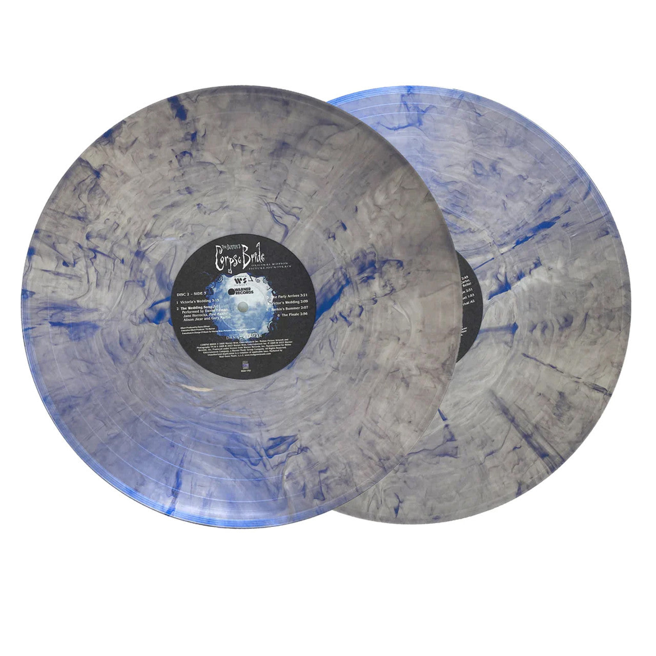 Danny Elfman - Corpse Bride--Original Motion Picture Soundtrack (2-LP Iridescent Blue Vinyl Edition)