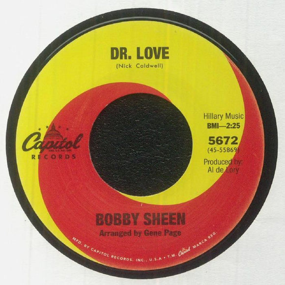 BOBBY SHEEN - Dr. Love (same track both sides)