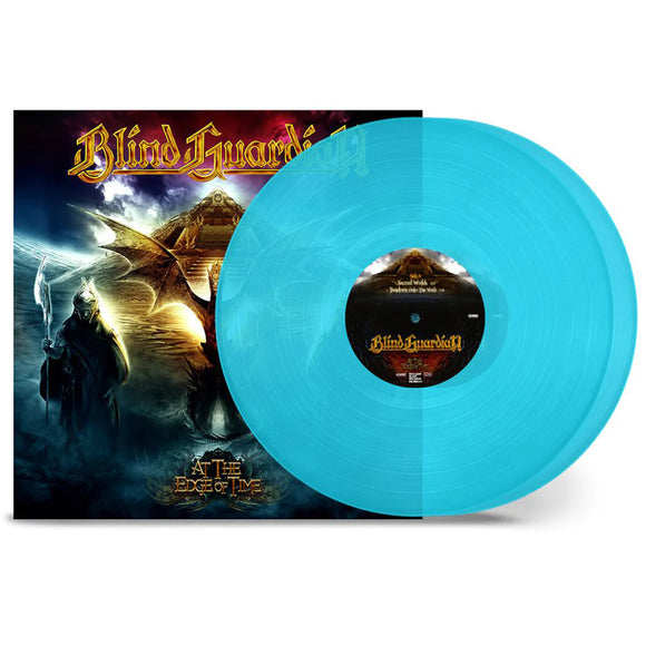 Blind Guardian - At The Edge Of Time (2LP Transparent curacao blue in Gatefold)