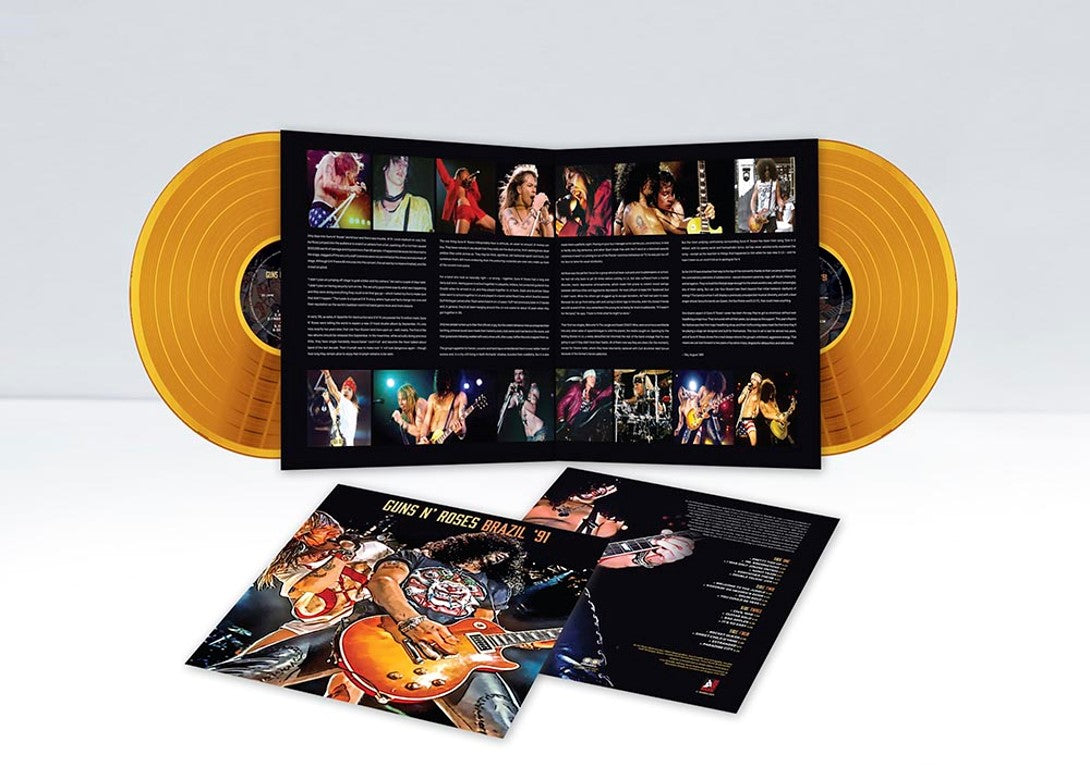 GUNS N' ROSES - BRAZIL '91 (180g ORANGE VINYL)