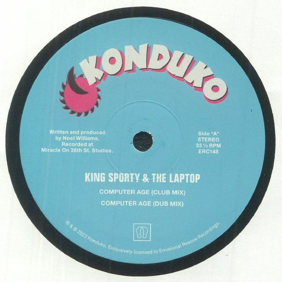KING SPORTY / THE LAPTOP - Computer Age (feat Universal Cave mix)