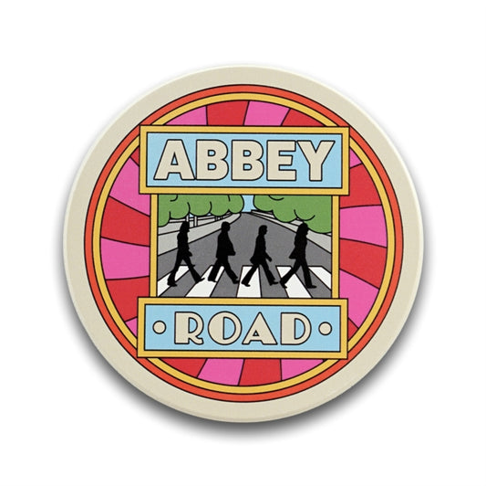Coaster Single Ceramic - The Beatles (Abbey Road)